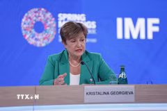 Tổng Giám đốc IMF Kristalina Georgieva. (Ảnh: THX/TTXVN)