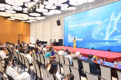 Quang cảnh Diễn đàn Báo chí toàn quốc năm 2026. (Ảnh: Minh Quyết/TTXVN)