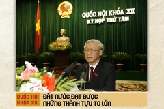 Quốc hội khóa XII: Đất nước đạt được những thành tựu to lớn