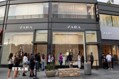 Một cửa hàng Zara tại Los Angeles, California, Mỹ. (Nguồn: AFP/TTXVN)