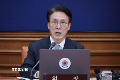 Thủ tướng Hàn Quốc Kim Min Seok. (Ảnh: Yonhap/TTXVN)