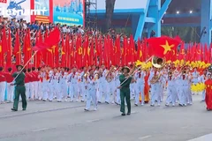 Lễ kỷ niệm, diễu binh, diễu hành 50 năm thống nhất đất nước