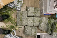 Tang vật thu giữ được trong chuyên án. (Nguồn: Báo Công an Nhân dân)