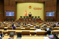 Toàn cảnh phiên họp. (Ảnh: Trần Huấn/Vietnam+)