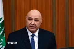 Tổng thống Liban Joseph Aoun. (Ảnh: THX/TTXVN)