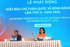 Trung ương Hội Liên hiệp Phụ nữ Việt Nam, Cơ quan Liên hợp quốc về Bình đẳng giới và Trao quyền cho Phụ nữ (UN Women) phối hợp với Hội Nhà báo Việt Nam tổ chức Lễ phát động Giải Báo chí toàn quốc về bình đẳng giới lần thứ II, năm 2026. (Nguồn: Báo Pháp luật Việt Nam)