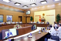 Một phiên họp của Ủy ban Thường vụ Quốc hội. (Ảnh: Doãn Tấn/TTXVN)