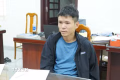 Đối tượng Nguyễn Văn Dũng bị bắt giữ chỉ sau hơn 2 giờ gây án. (Ảnh: TTXVN phát)