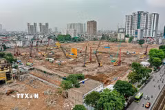Cấp phép xây dựng phải tuân thủ quy định về điều kiện để cấp giấy phép xây dựng theo quy định tại khoản 1 Điều 44 Luật Xây dựng năm 2025. Ảnh minh họa. (Nguồn: TTXVN)