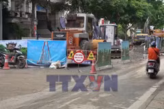 Hà Nội điều chỉnh giao thông trên một số tuyến phố đến 15/6