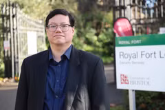 Tiến sỹ Hồ Quốc Tuấn, giảng viên cấp cao Đại học Bristol (Anh). (Ảnh: Phong Hà/TTXVN)