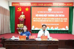 Hội nghị hiệp thương lần thứ ba đã lựa chọn, lập danh sách người đủ tiêu chuẩn ứng cử. (Nguồn: Cổng thông tin điện tử Thành phố Huế)