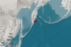 Trận động ngoài khơi bán đảo Kamchatka thuộc vùng Viễn Đông của Nga có độ lớn lên tới 8,7. (Nguồn: ET)