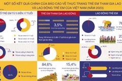 Một số kết quả chính của Báo cáo về thực trạng trẻ em tham gia lao động và lao động trẻ em Việt Nam