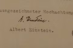 Bức thư của Albert Einstein, được Viện Gnazim ở Tel Aviv - kho lưu trữ văn học Do Thái lớn nhất thế giới - phát hiện vào tháng 11/2025. (Nguồn: TPS-IL)