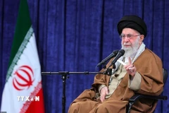 Lãnh tụ tối cao Iran Ali Khamenei. (Ảnh: IRNA/TTXVN)