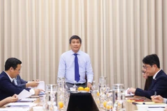 Tọa đàm do Thứ trưởng Thường trực Bộ Ngoại giao Nguyễn Minh Vũ chủ trì. (Ảnh: TTXVN phát)