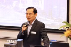 Giáo sư Chu Hoàng Long, Đại học Quốc gia Australia (ANU). (Ảnh: TTXVN phát)