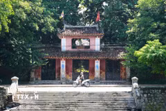 Ngôi chùa cổ Diệu Đế ở phố cổ Gia Hội, phường Phú Xuân, thành phố Huế. (Ảnh: Nguyên Lý/TTXVN)