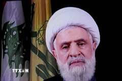 Thủ lĩnh Phong trào Hezbollah Naim Qassem. (Nguồn: THX/TTXVN)