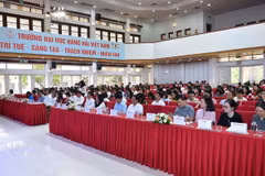 Toàn cảnh hội nghị tập huấn. (Ảnh: Ban Tổ chức cung cấp)