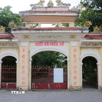 Miếu bà Chúa xứ ấp Mỹ Đông 1, xã Mỹ Quới, nơi thành lập chi bộ Đảng Cộng sản đầu tiên của tỉnh Sóc Trăng, Chi bộ Mỹ Quới vào tháng 6/1930. (Ảnh: Tuấn Phi/TTXVN)