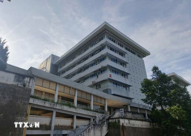 Some items of the Central Highlands General Hospital project have degraded but cannot be upgraded or repaired because the final settlement has not been completed. (Photo: Tuan Anh/VNA) ttxvn-benh-vien-da-khoa-vung-tay-nguyen-1.jpg