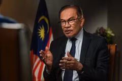 Thủ tướng Malaysia Anwar Ibrahim. (Nguồn: IRNA/TTXVN)