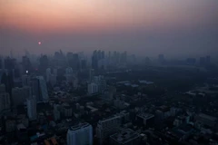 Khói mù ô nhiễm bao phủ thủ đô Bangkok, Thái Lan. (Nguồn: Reuters/TTXVN) 