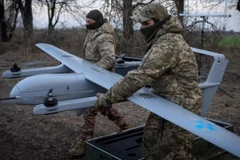 Một mẫu UAV của Ukraine. (Nguồn: euronews)