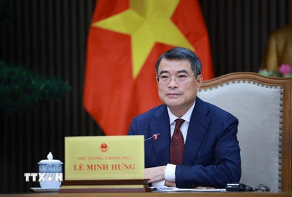 Thủ tướng Lê Minh Hưng. (Ảnh: Dương Giang/TTXVN)