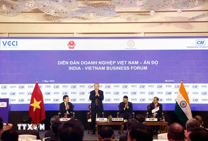 Tổng Bí thư, Chủ tịch nước Tô Lâm tại Diễn đàn. (Ảnh: Thống Nhất/TTXVN)