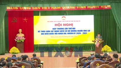 Hưng Yên hiệp thương giới thiệu 195 người ứng cử Đại biểu Quốc hội và HĐND