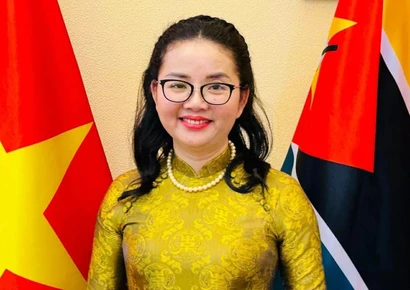 Đại sứ Trần Thị Thu Thìn. (Ảnh: Đại sứ quán Việt Nam tại Mozambique)