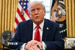 Tổng thống Mỹ Donald Trump. (Ảnh: IRNA/TTXVN)