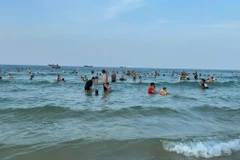 Bãi tắm Cửa Việt ở Quảng Trị. (Ảnh minh họa: Báo Quảng Trị)