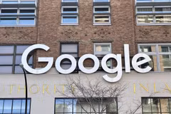 Văn phòng của Google ở New York (Mỹ). (Ảnh: Kyodo/TTXVN)