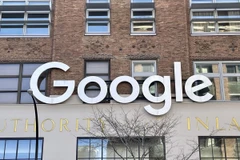 Văn phòng của Google ở New York (Mỹ). (Ảnh: Kyodo/TTXVN)