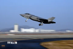 Máy bay chiến đấu F-35A. (Ảnh: Yonhap/TTXVN)