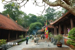Một góc Khu di tích quốc gia đặc biệt Lam Kinh. (Ảnh: Thanh Tùng/TTXVN)