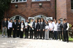 Sinh viên Việt Nam tại Australia - cầu nối tri thức, văn hóa giữa hai quốc gia. (Ảnh: Thanh Tú/TTXVN)