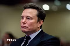 Tỷ phú Elon Musk. (Ảnh: Reuters/TTXVN)