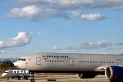 Máy bay của hãng hàng không Aeroflot, Nga. (Ảnh: AFP/TTXVN)