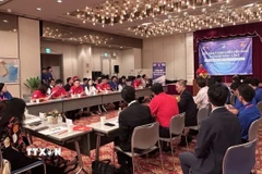Diễn đàn Thanh niên Việt Nam tại Nhật Bản. (Ảnh: Nguyễn Tuyến/TTXVN)