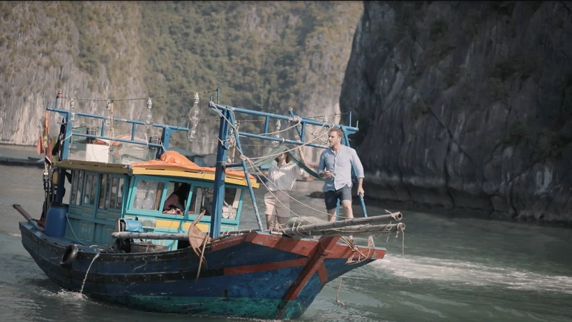 Du khách quốc tế thích những trải nghiệm mới lạ khi đến Việt Nam. (Ảnh: CTV/Vietnam+)