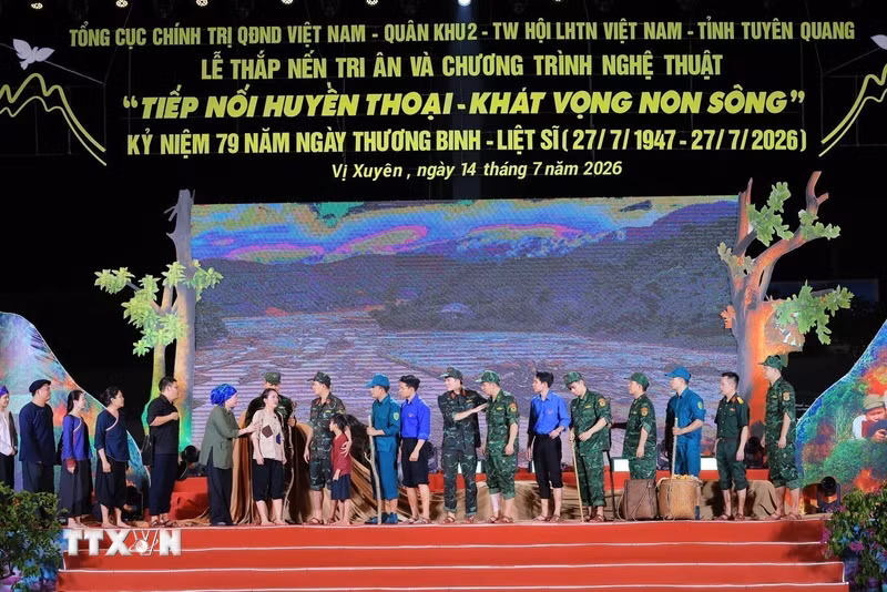 Lan tỏa thông điệp tiếp nối huyền thoại từ Nghĩa trang Liệt sỹ quốc gia Vị Xuyên