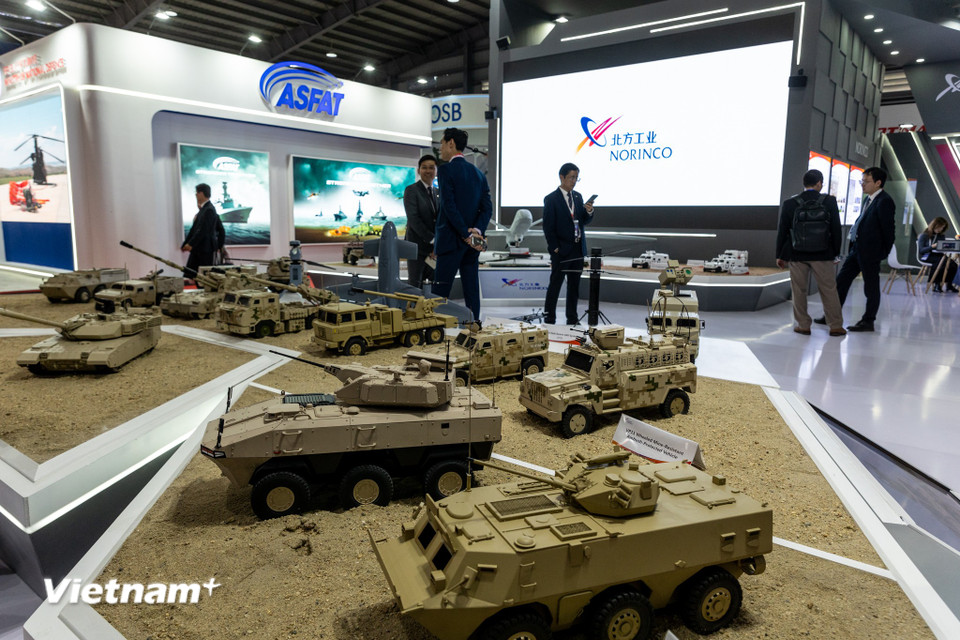 Đây là một hoạt động trọng điểm, tạo điểm nhấn mang nhiều ý nghĩa, khẳng định sự trưởng thành của Quận đội Nhân dân Việt Nam. (Ảnh: Minh Sơn/Vietnam+)