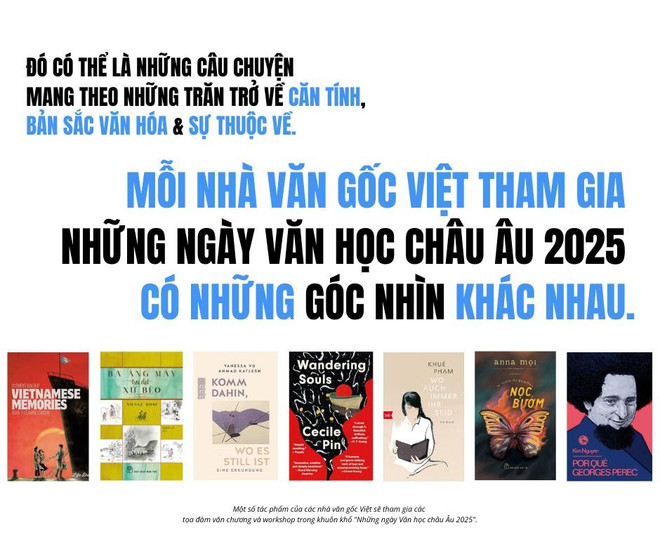 Một số tác phẩm được giới thiệu trong chương trình năm nay. 494599300-1092937666199365-1236084511039115491-n.jpg