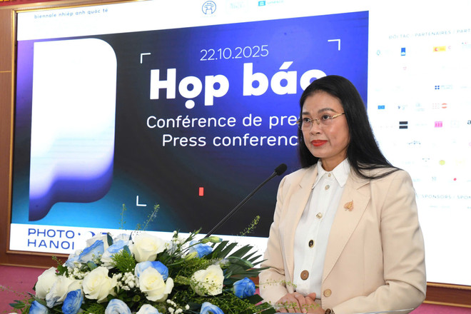 Reprezentantul orașului - Directorul Departamentului de Cultură și Sport din Hanoi - Dna Bach Lien Huong. (Foto: PV/Vietnam+) 1972162626008844385.jpg