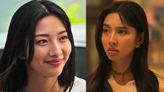 Thuy Tien (right) in the movie thuytien-chotdon.png